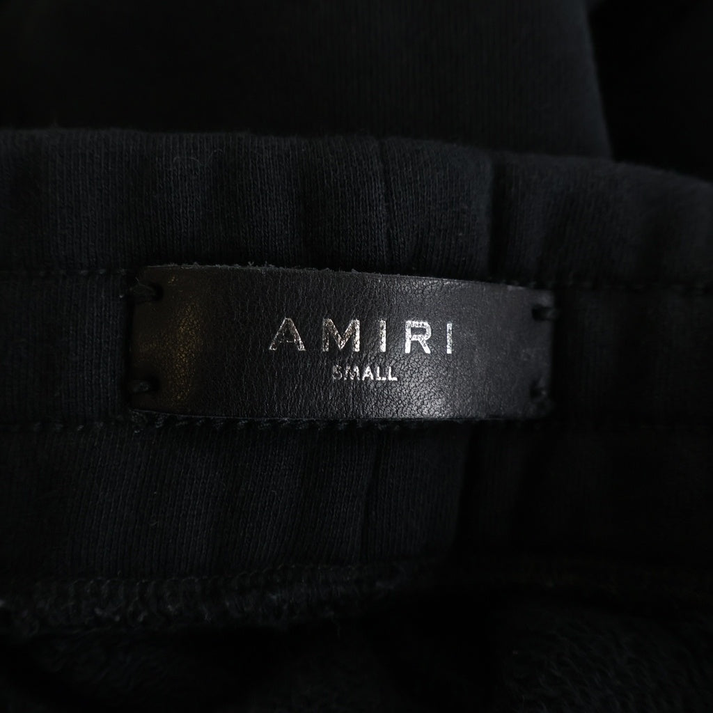 AMIRI(アミリ) フロントプリントスウェットパンツ ブラック #S