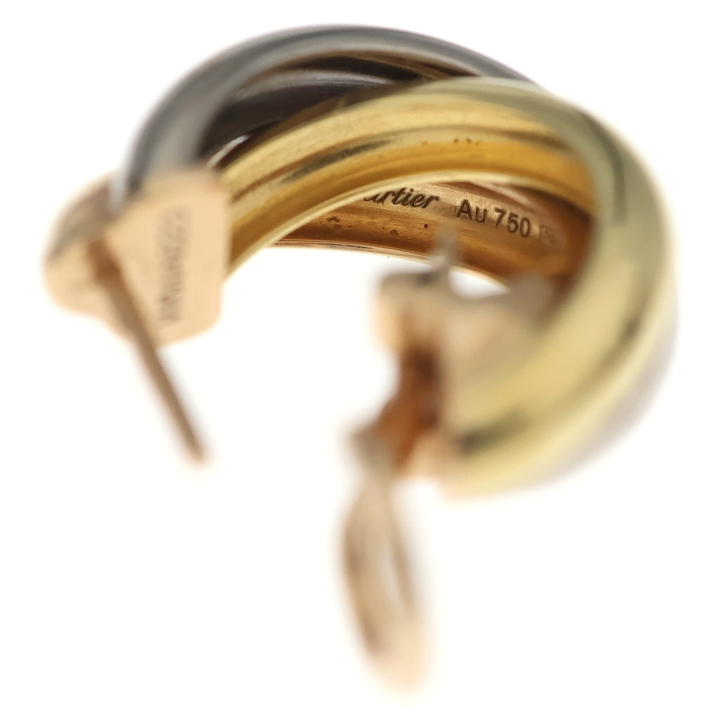Cartier(カルティエ) トリニティ クラシック ピアス イエローゴールド/ピンクゴールド/ホワイトゴールド Au750YG/PG/WG ジュエリー レディース