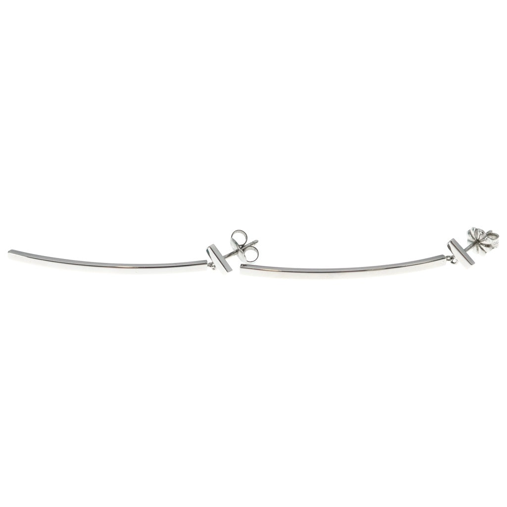 TIFFANY & Co.(ティファニー) Tバー ピアス シルバー Au750WG レディース