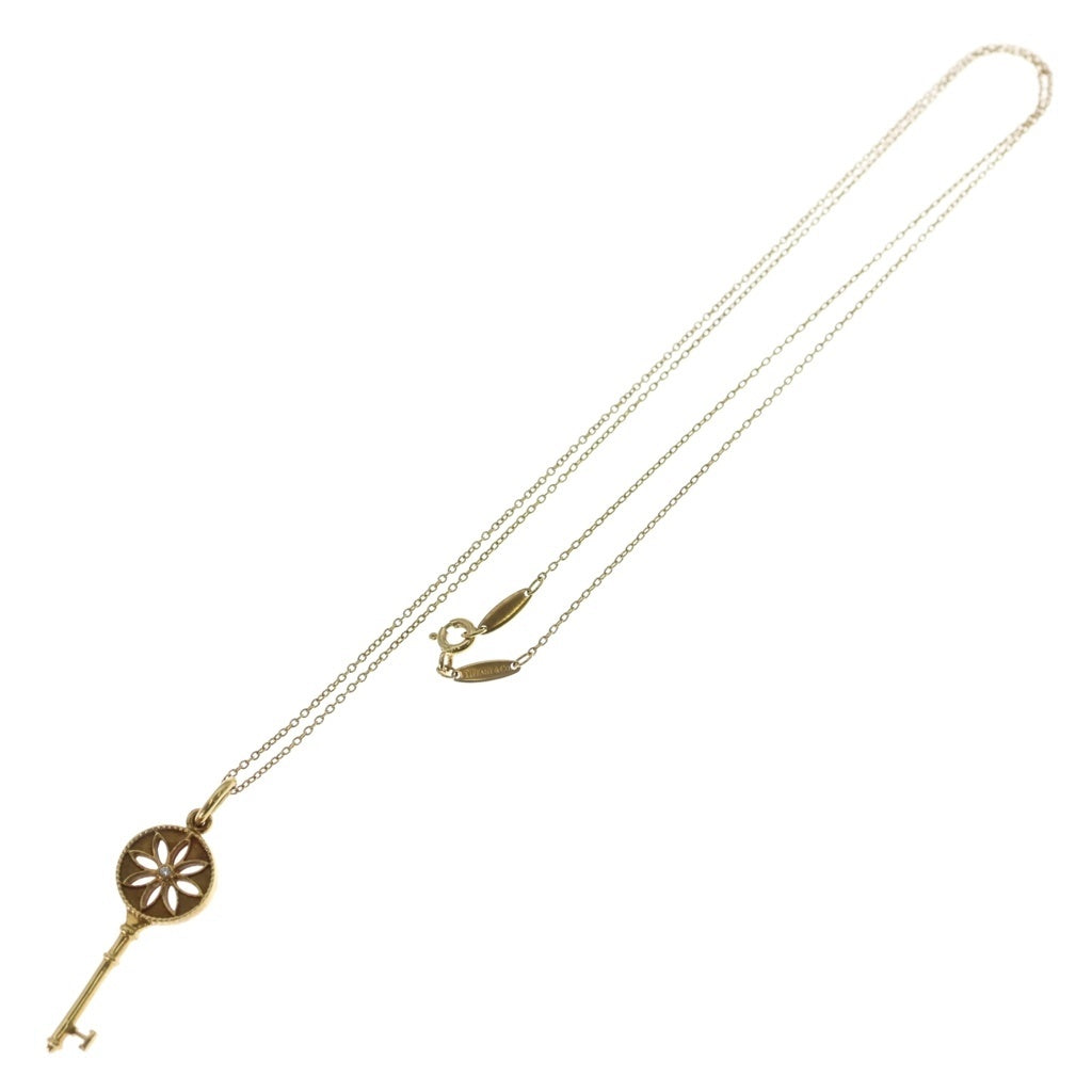 TIFFANY & Co.(ティファニー) デイジーキー ペレッティ ネックレス ゴールド Au750