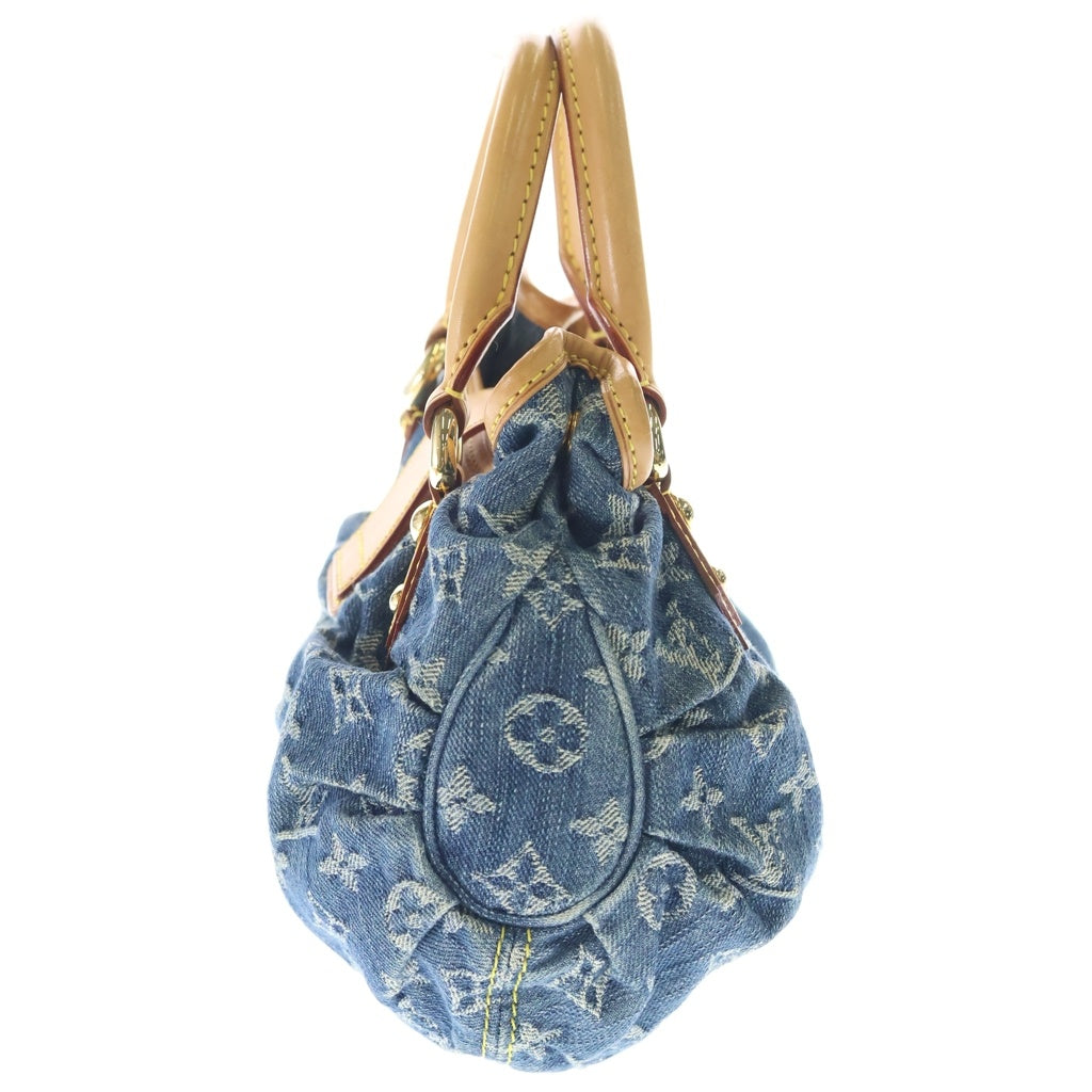 LOUIS VUITTON(ルイヴィトン) モノグラムデニム プリーティ ハンドバッグ M95020 ブルー レディース