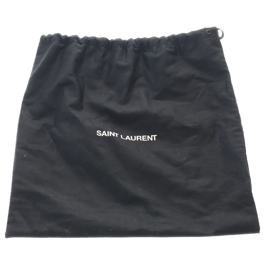 SAINT LAURENT PARIS(サンローランパリ) マイヨン レザー ベルト ブラック パテント 652221 ゴールド金具 レディース