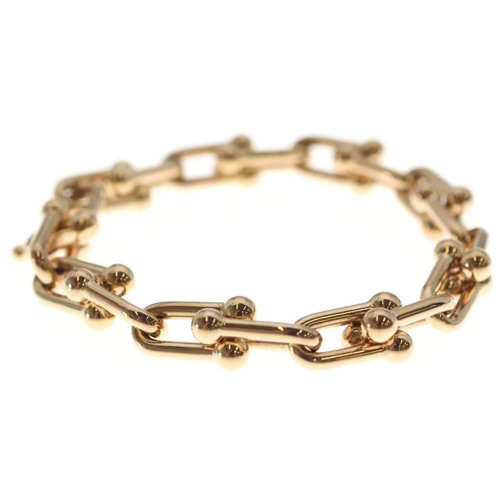 TIFFANY & Co.(ティファニー) ハードウェア ミディアムリンク ブレスレット ピンクゴールド Au750PG レディース