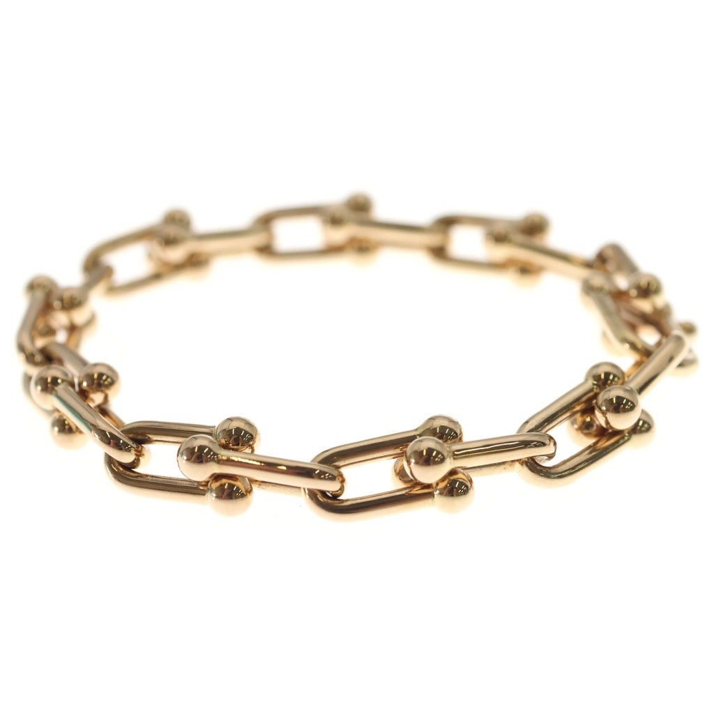 TIFFANY & Co.(ティファニー) ハードウェア ミディアムリンク ブレスレット ピンクゴールド Au750PG レディース