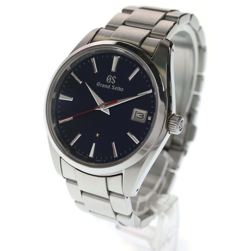 GRAND SEIKO(グランドセイコー) ヘリテージコレクション 60周年記念限定モデル 青文字盤 SS/QZ ステンレス クオーツ クォーツ 腕時計 SBGP007 メンズ
