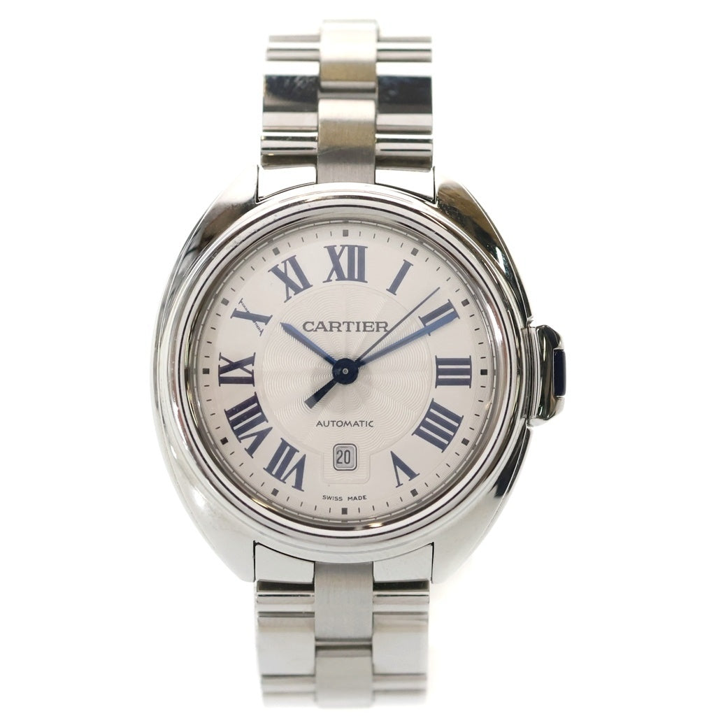 Cartier(カルティエ) クレ ドゥ カルティエ SS/AT ステンレス オートマ 自動巻き WSCL0005 シルバー文字盤