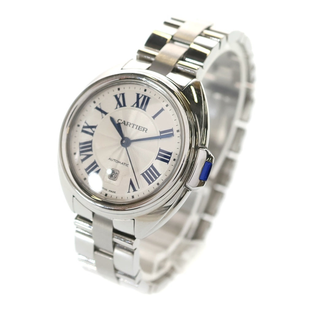 Cartier(カルティエ) クレ ドゥ カルティエ SS/AT ステンレス オートマ 自動巻き WSCL0005 シルバー文字盤