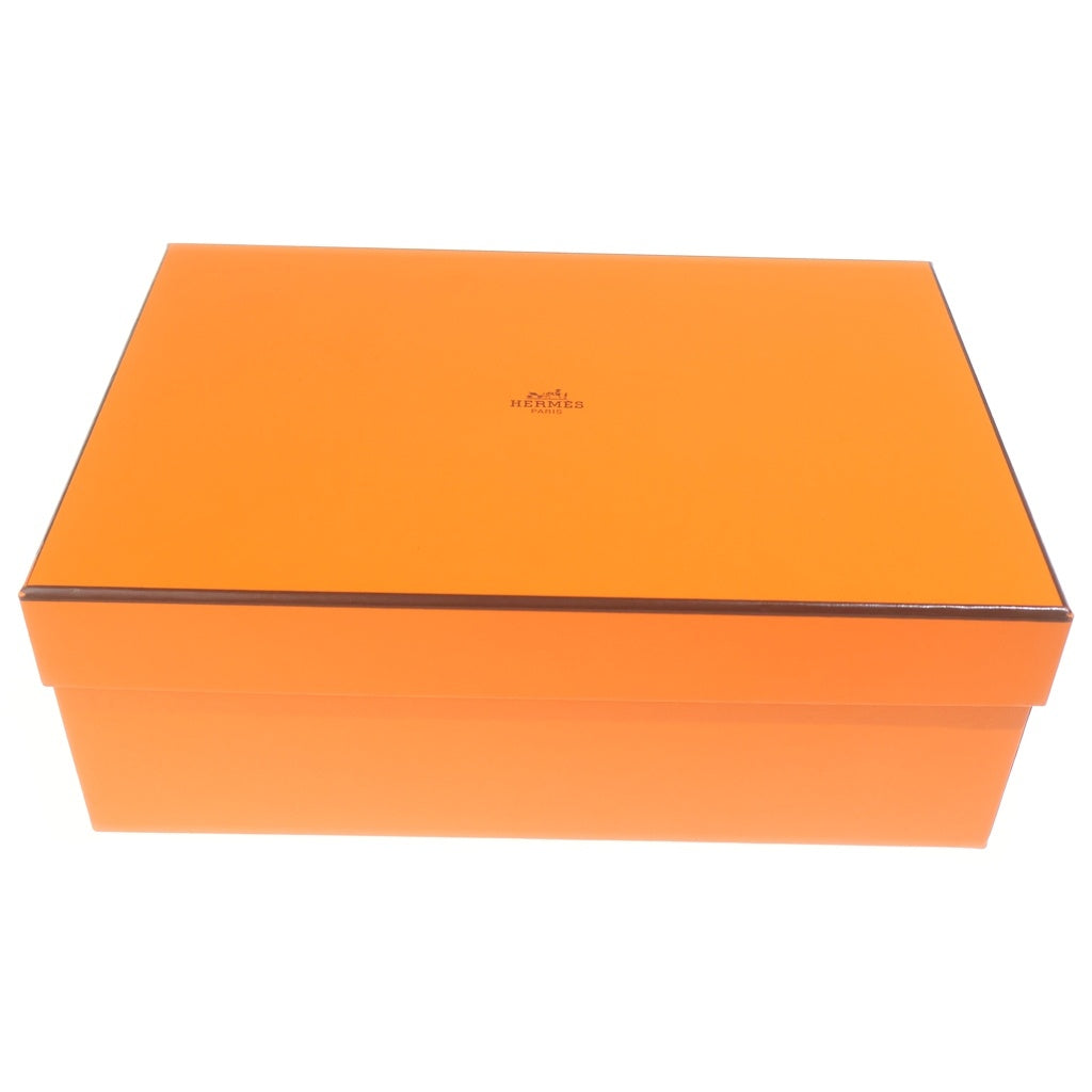 HERMES(エルメス) フォーブル モカシン レザー ローファー シューズ ブラック #37 レディース