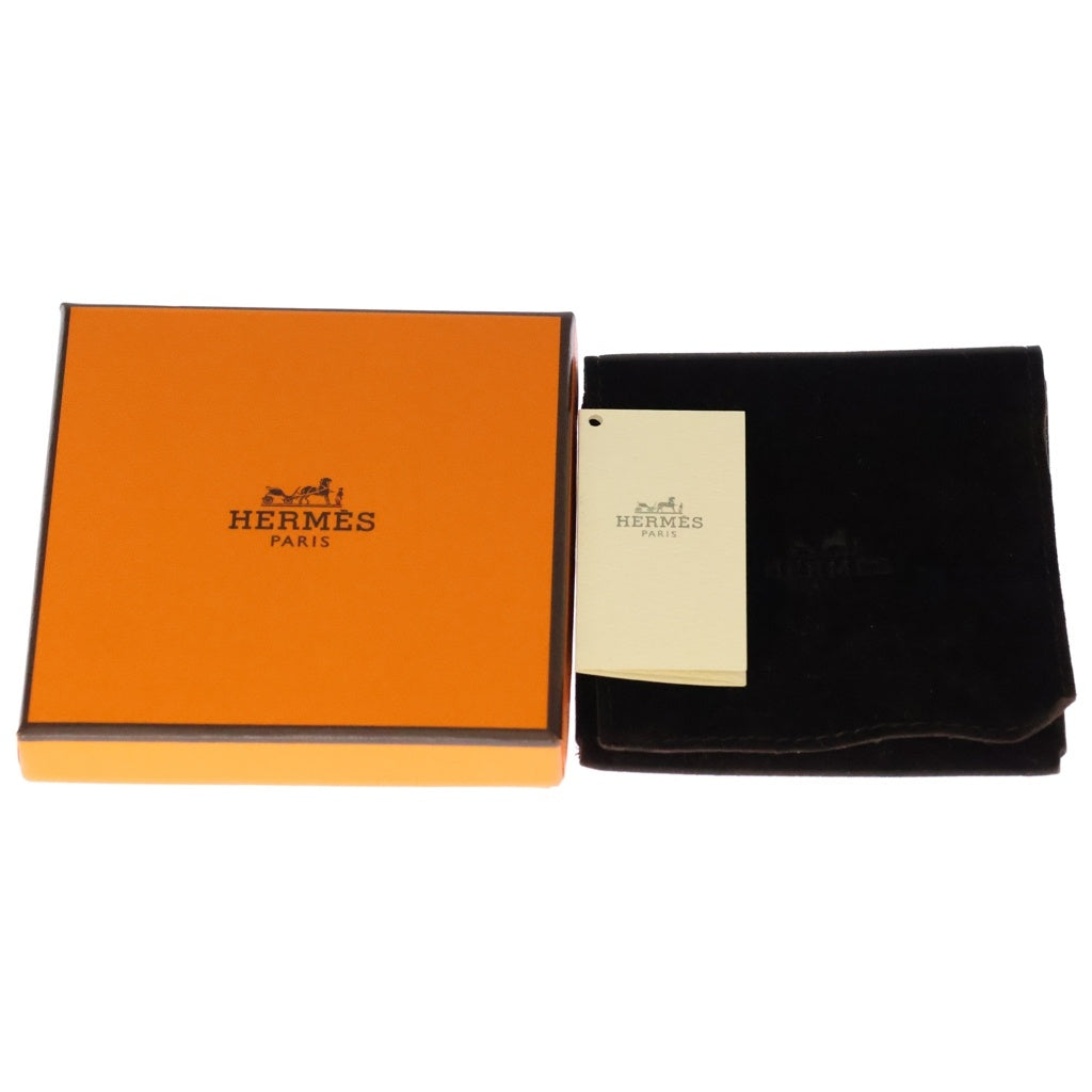 HERMES(エルメス) ビーアピ ドゥブルトゥール レザー ゴールド金具 ブレスレット バングル ベルト ブラック