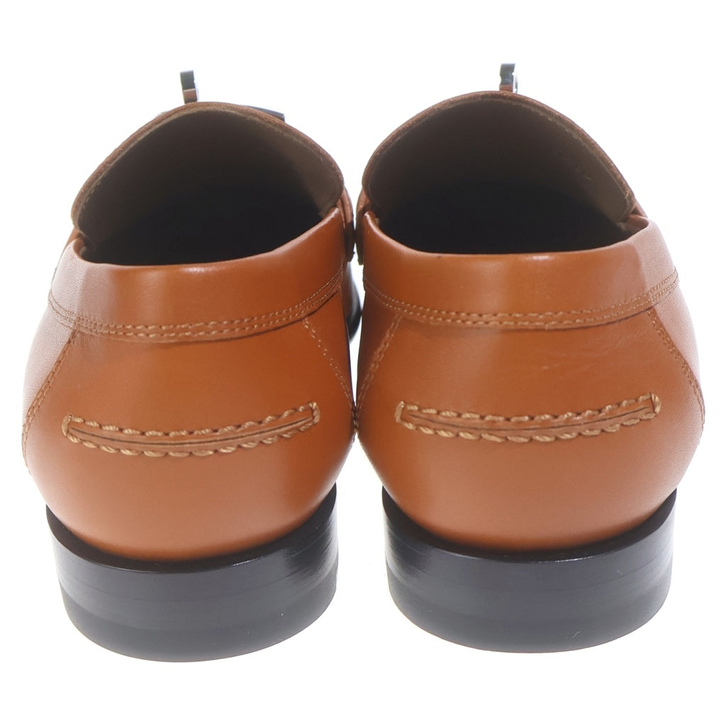 HERMES(エルメス) デスタン レザーローファー ブラウン #37 レディース