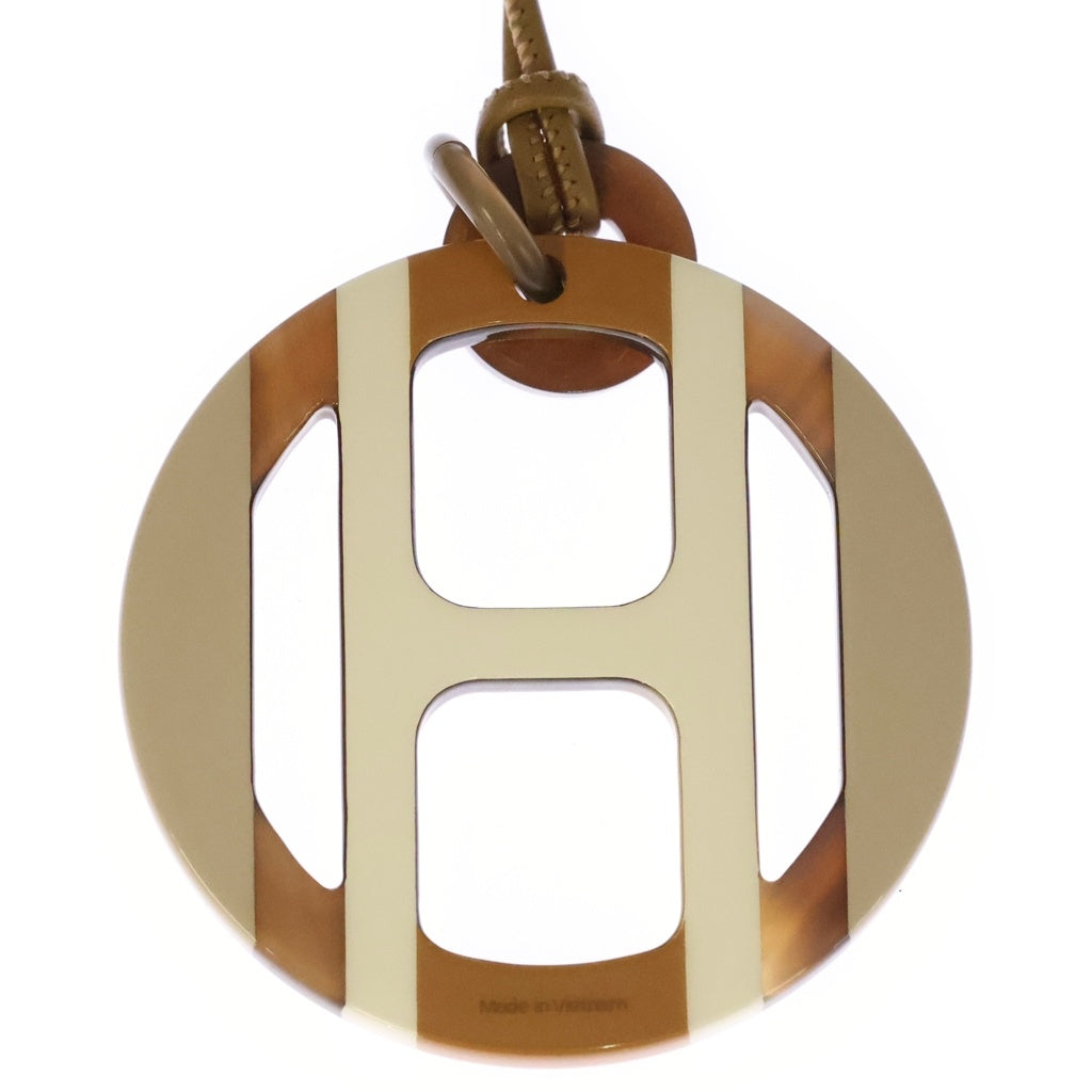 HERMES(エルメス) Hエキップ バッファローホーン ネックレス