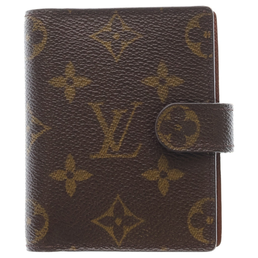 LOUIS VUITTON(ルイヴィトン) モノグラム アジェンダ ミニ PVC レザー 手帳カバー カードケース R20007 ブラウン