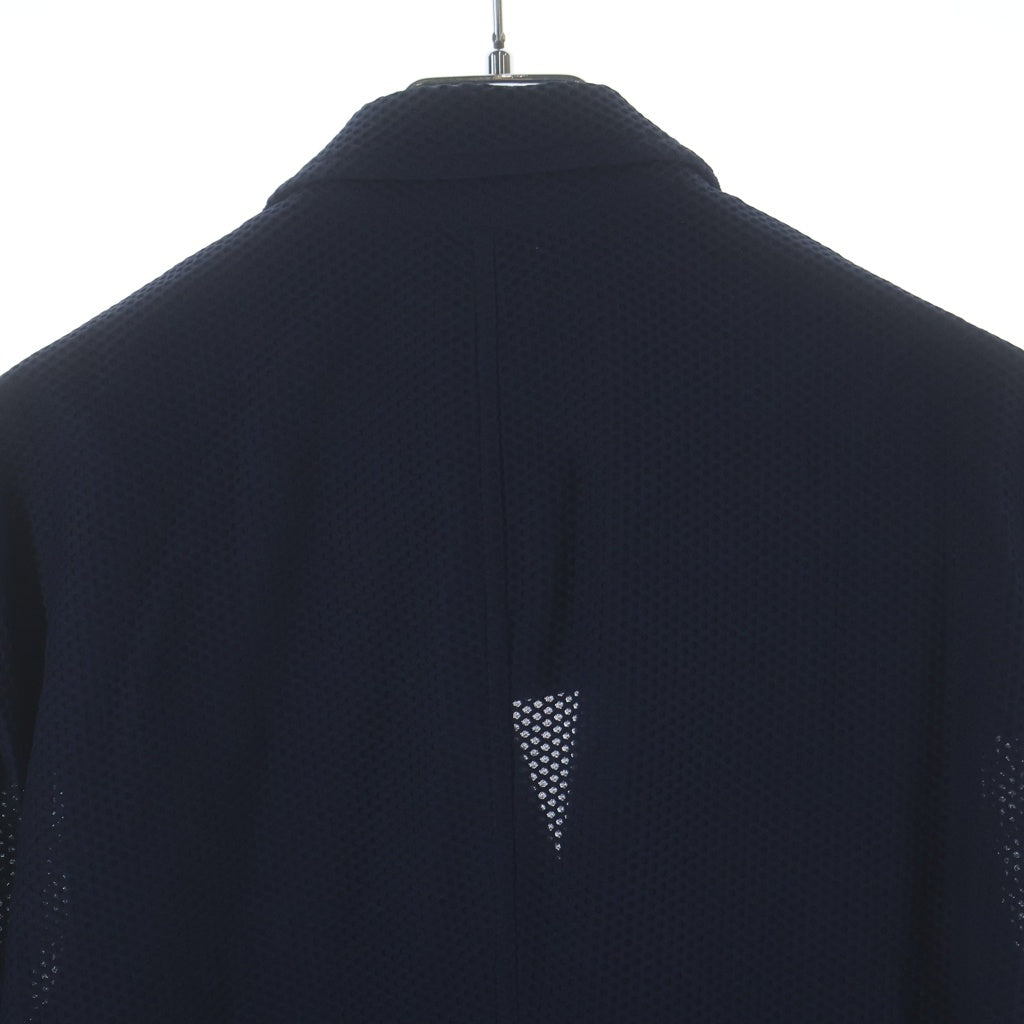 GIORGIO ARMANI(ジョルジオアルマーニ) テーラードジャケット ネイビー ポリミアド #46 NSG01W NS951