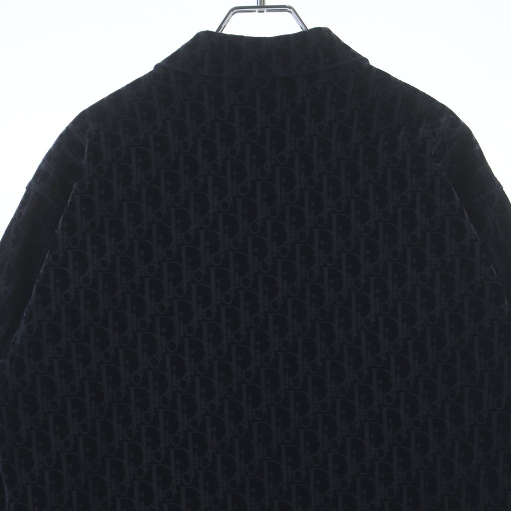 DIOR(ディオール) オブリークオーバーデニムシャツ ジャケット ネイビー #44 033D490M321X