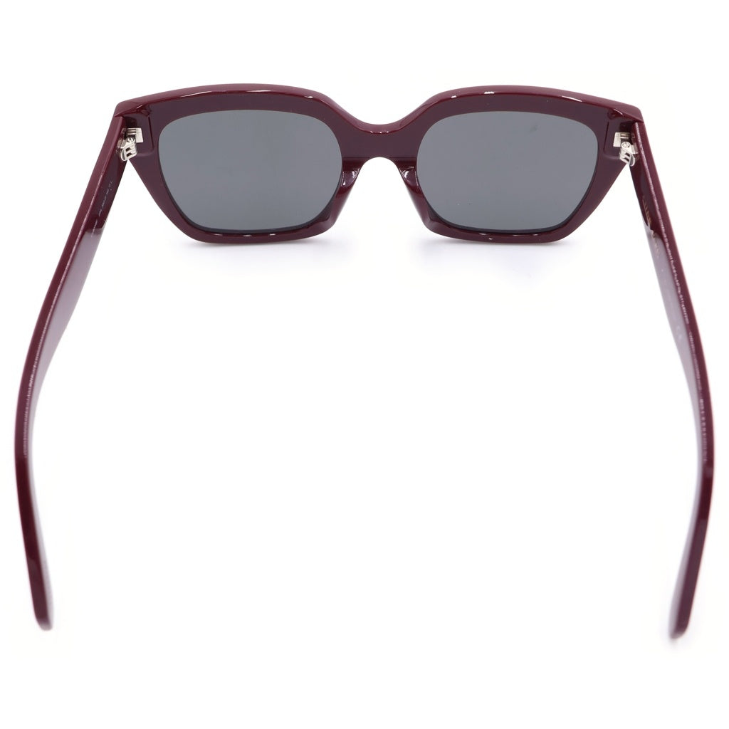 CELINE(セリーヌ) サングラス ウェリントン スクエア カラーレンズ アイウェア メガネ 眼鏡 ボルドー CL40198F レディース