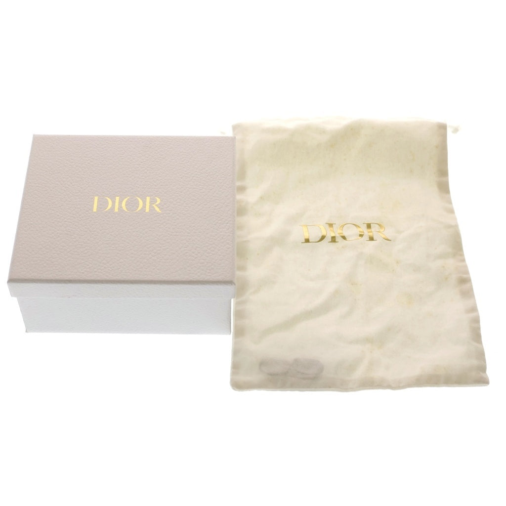 Christian Dior(クリスチャンディオール) リバーシブル ベルト ホワイト×ブラック レザー ゴールド金具 レディース