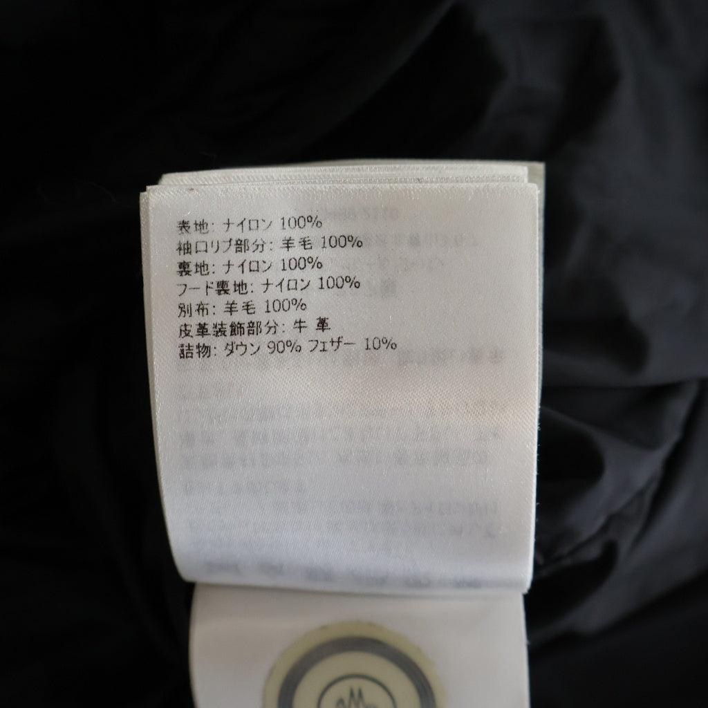 MONCLER(モンクレール) 19AW RYAN ライアン フードダウンジャケット ブラック E20914139285 レディース