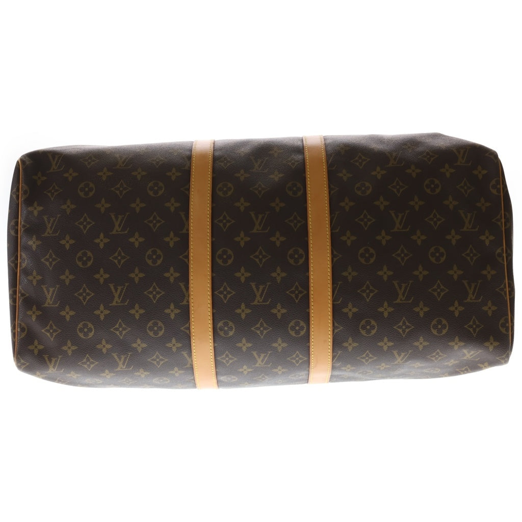 LOUIS VUITTON(ルイヴィトン) モノグラム キーポル55 ボストンバッグ ハンドバッグ ブラウン PVCレザー M41424 レディース