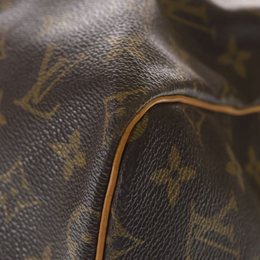 LOUIS VUITTON(ルイヴィトン) モノグラム キーポル55 ボストンバッグ ハンドバッグ ブラウン PVCレザー M41424 レディース