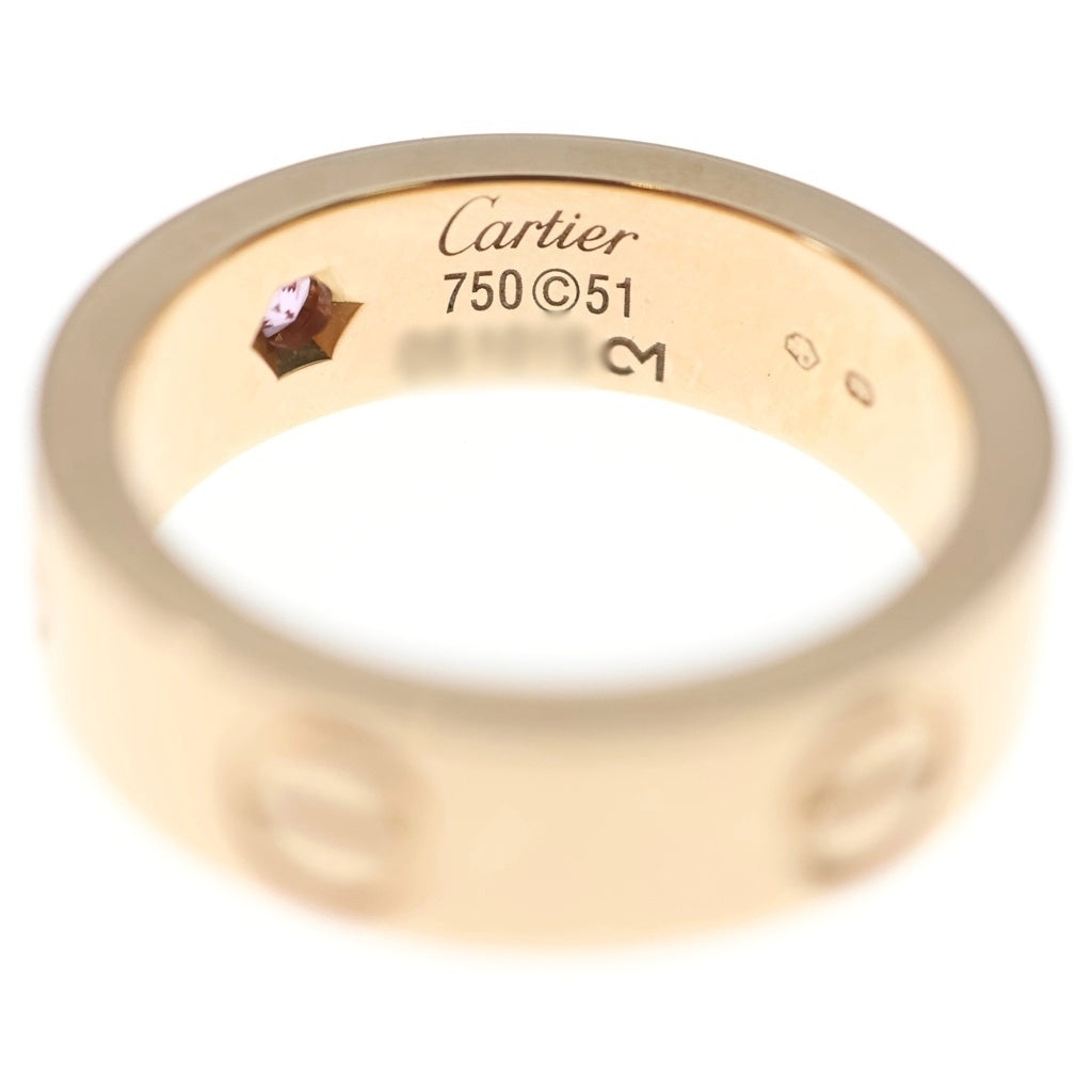 Cartier(カルティエ) ラブリング 1P ピンクサファイヤ K18PG ピンクゴールド
