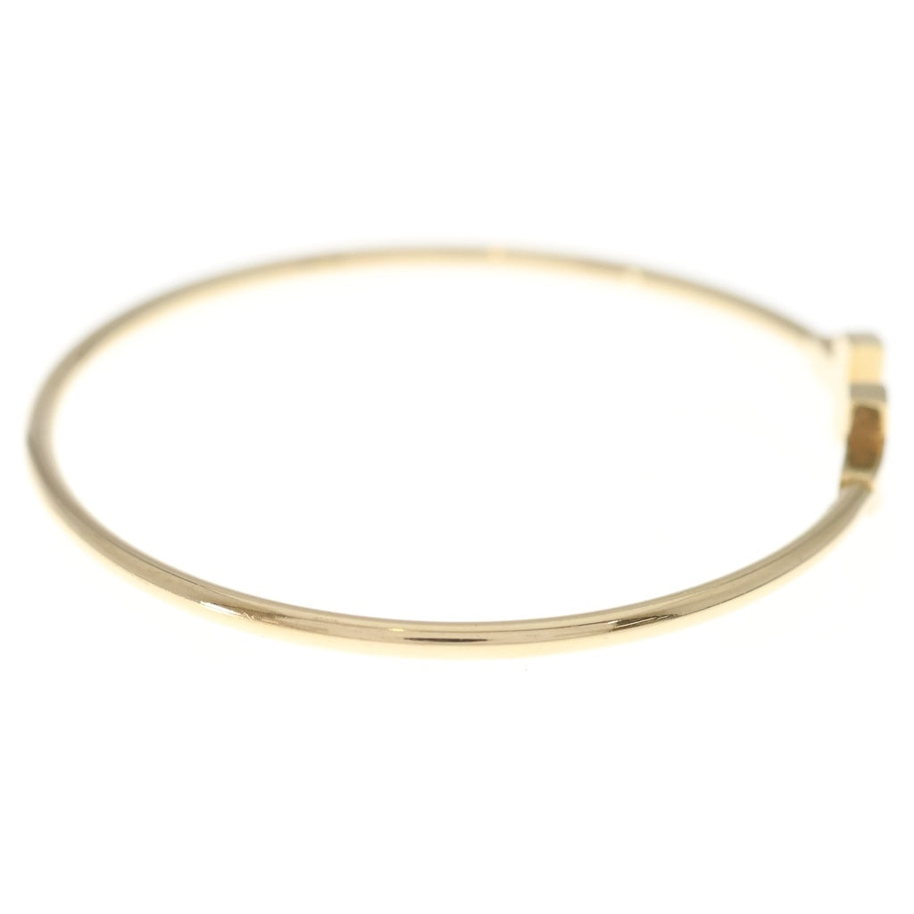 TIFFANY & Co.(ティファニー) Tワイヤー Au750 K18PG ブレスレット バングル ピンクゴールド レディース