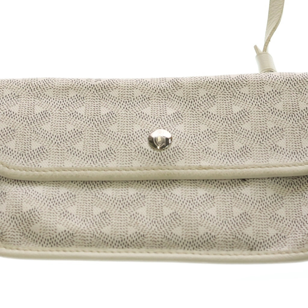 GOYARD(ゴヤール) サンルイPM ハンドバッグ トートバッグ ホワイト レザー レディース