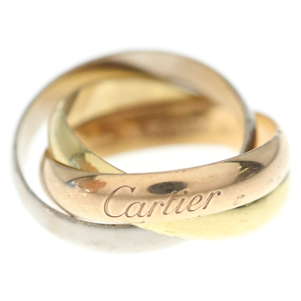 Cartier(カルティエ) トリニティ リング ピンクゴールド×ゴールド×シルバー Au750