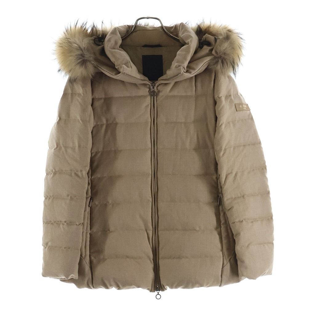 TATRAS(タトラス) LAVIANA DOWN JACKET ラヴィアナ ダウンジャケット ファー フード ウール ベージュ LTAT20A4795-D レディース