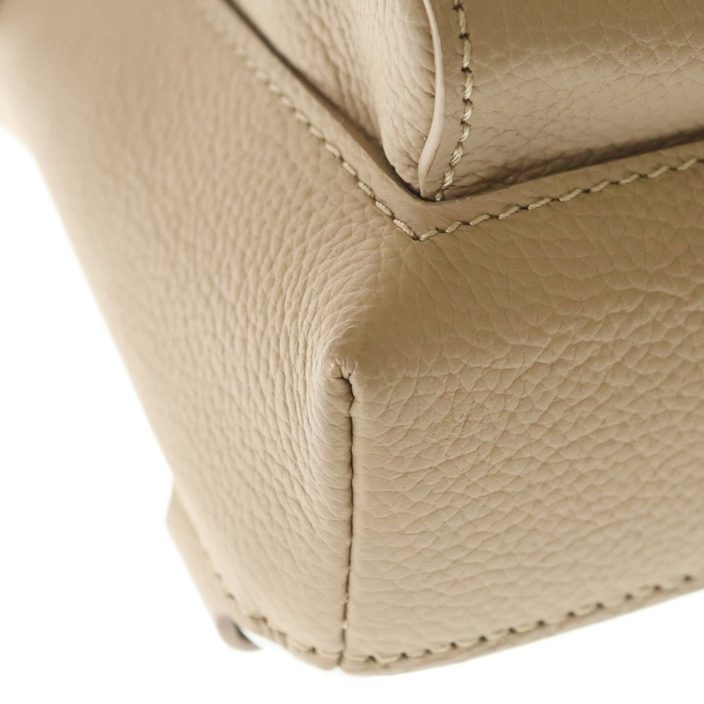 LOUIS VUITTON(ルイヴィトン) LVアエログラム パイロット スリングバッグ ボディバッグ ウエストバッグ ショルダーバッグ ベージュ レザー M23765 シルバー金具 レディース