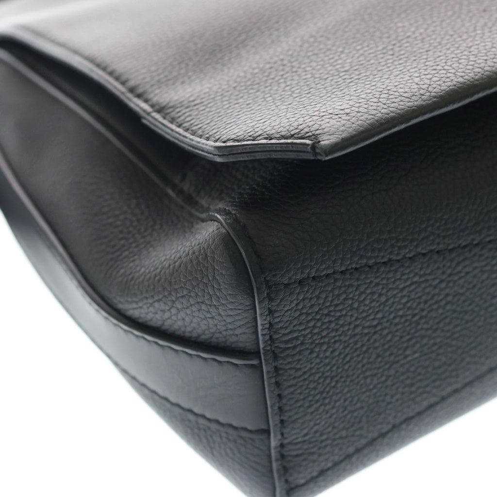 LOUIS VUITTON(ルイヴィトン) LVアエログラム テイクオフ・メッセンジャー ショルダーバッグ ブラック レザー M57080 ブラック金具