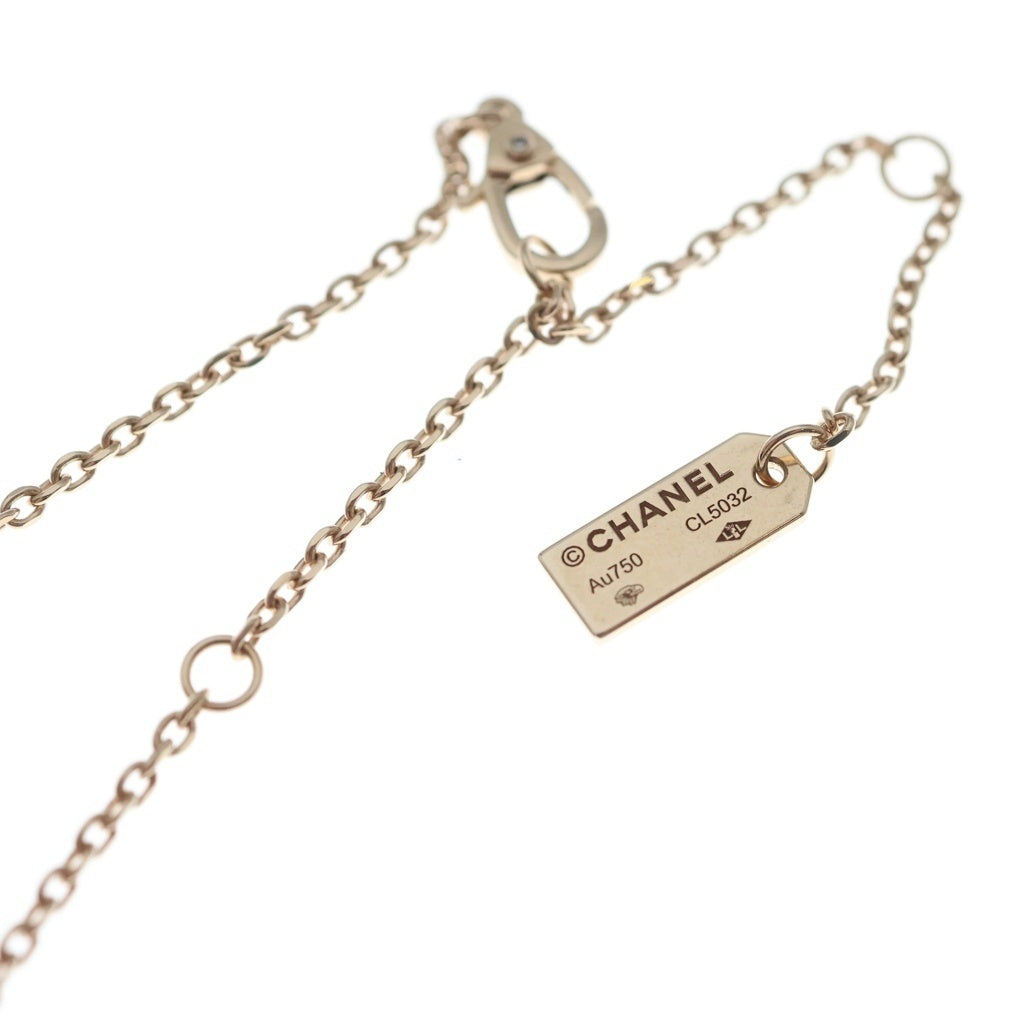 CHANEL(シャネル) エターナルシャネル N°5 ナンバーファイブ ダイヤ Au750 K18PG ネックレス ピンクゴールド J12193 レディース