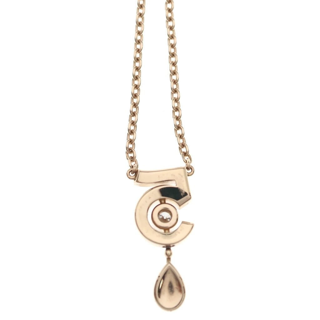 CHANEL(シャネル) エターナルシャネル N°5 ナンバーファイブ ダイヤ Au750 K18PG ネックレス ピンクゴールド J12193 レディース
