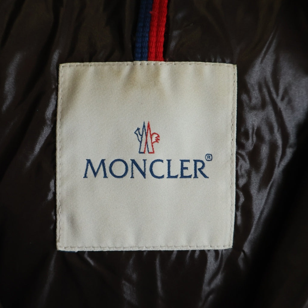 MONCLER(モンクレール) MOKA ナイロン ロングダウンコート ジャケット ネイビー レディース 320934931105