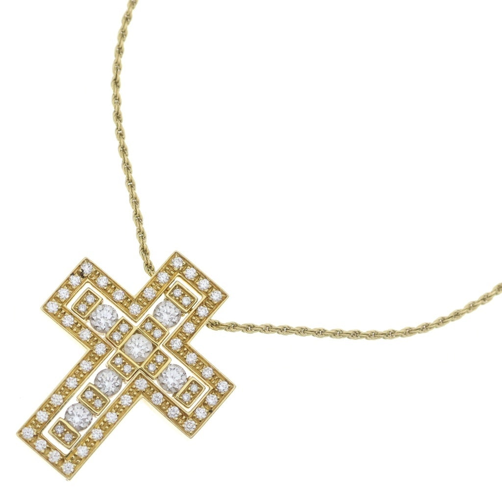 DAMIANI(ダミアーニ) ベルエポック ダイヤ Au750 K18YG ネックレス #M イエローゴールド レディース