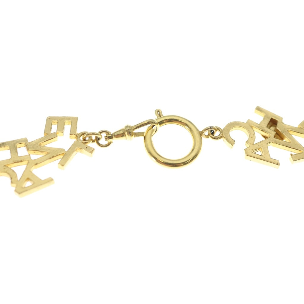 CHANEL(シャネル) ロゴ ネックレス ゴールド レディース