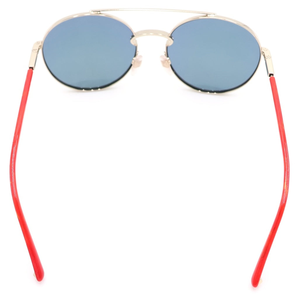 VALENTINO(ヴァレンティノ) ヴァレンティノ ダブルブリッジサングラス レッド×ゴールド VA2002 レディース
