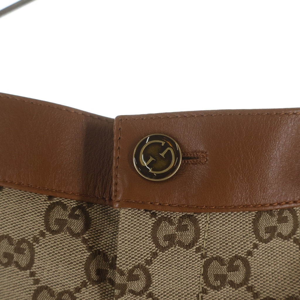 GUCCI(グッチ) GGキャンバス ショートパンツ ベージュ×ブラウン #38 681154 レディース