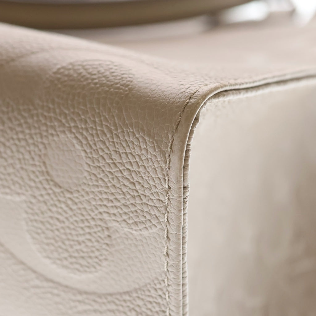 LOUIS VUITTON(ルイヴィトン) モノグラム アンプラント オンザゴーMM レザー 2WAY ハンドバッグ トートバッグ ショルダーバッグ ICタイプ トゥルトレール ベージュ系 M45607 レディース