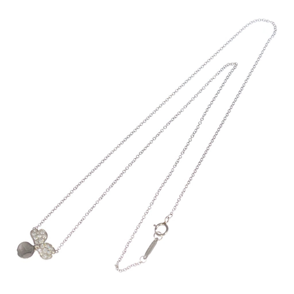 TIFFANY & Co.(ティファニー) ペーパーフラワー ダイヤ ネックレス Pt950 プラチナ レディース