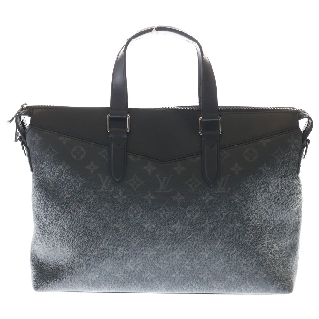 LOUIS VUITTON(ルイヴィトン) モノグラム エクリプス ブリーフケース エクスプローラー PVC レザー 2WAY ハンドバッグ ショルダーバッグ ブラック M40566 レディース