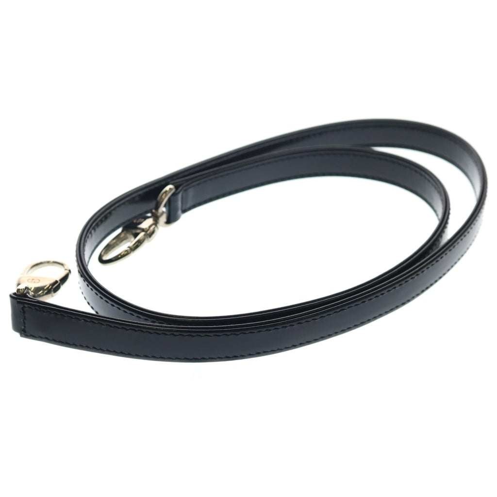 Christian Dior(クリスチャンディオール) マイレディディオール 2WAYハンドバッグ ショルダーバッグ ブラック レザー シルバー金具 レディース