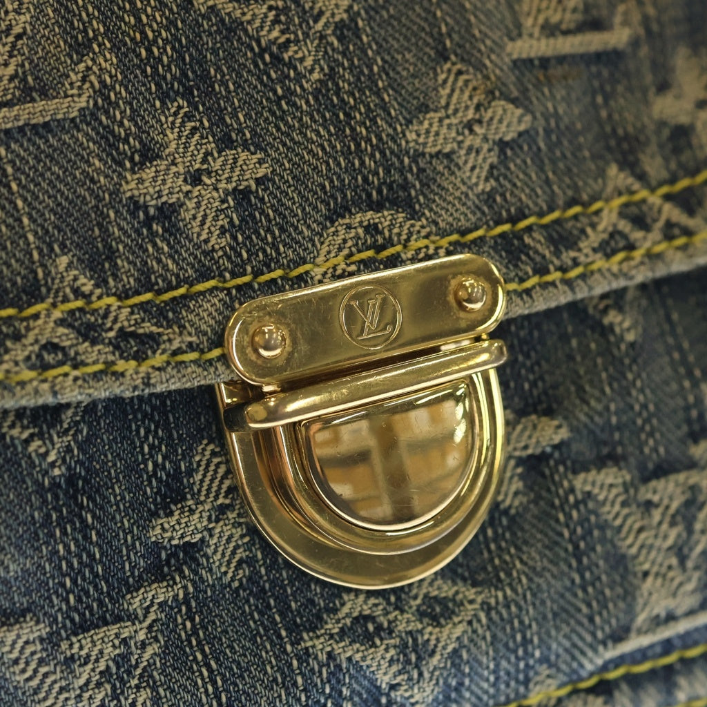 LOUIS VUITTON(ルイヴィトン) モノグラム デニム バムバッグ ウエスト