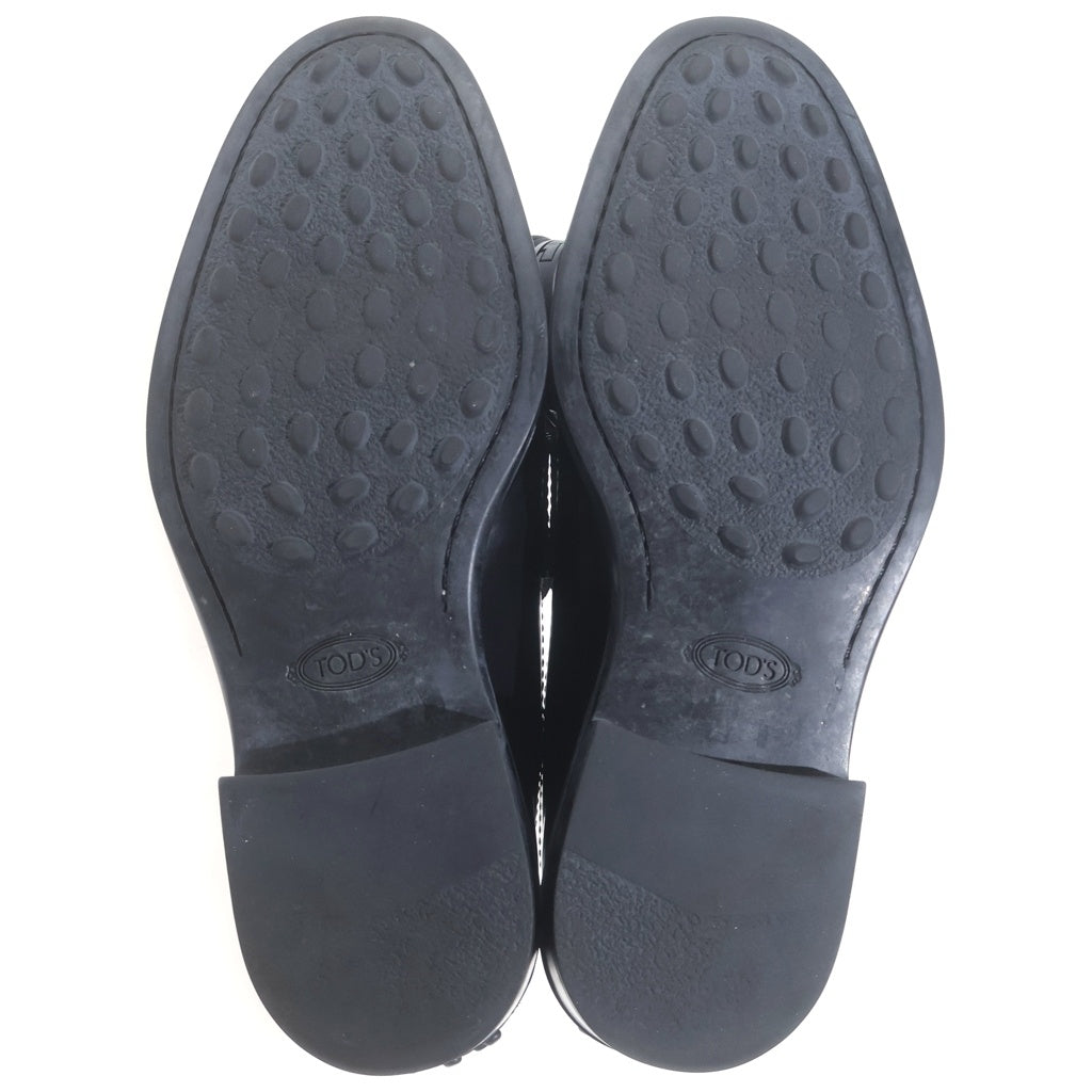 TOD'S(トッズ) レザーローファー ブラック #7