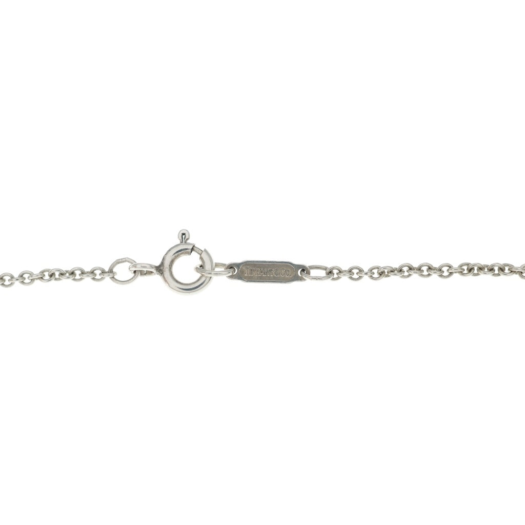TIFFANY & Co.(ティファニー) ツイストリボン コンビ ネックレス Ag925/K18YG シルバー/イエローゴールド レディース
