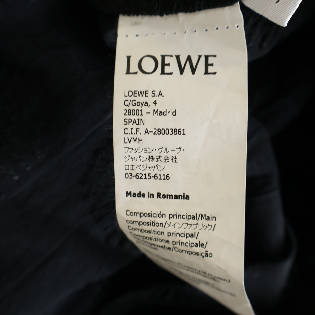 LOEWE(ロエベ) ジブリコラボ まっくろくろすけ刺繍 長袖シアーシャツ