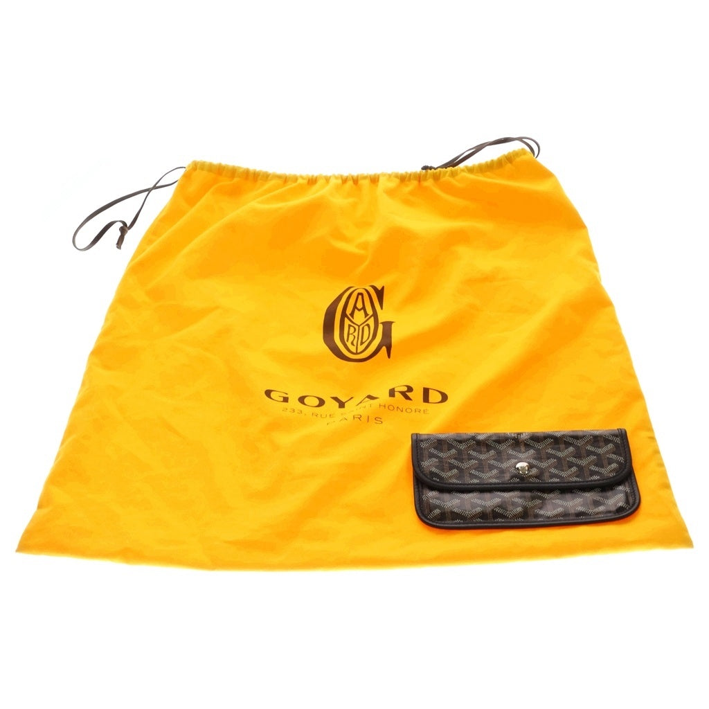 GOYARD(ゴヤール) ボエム ホーボー ワンショルダー バック ブラック PVC レザー レディース