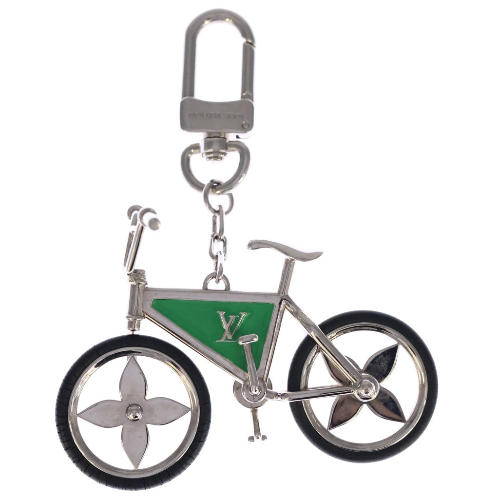 LOUIS VUITTON(ルイヴィトン) キーホルダー ビジュー サック バイク バッグチャーム シルバー M77148 レディース