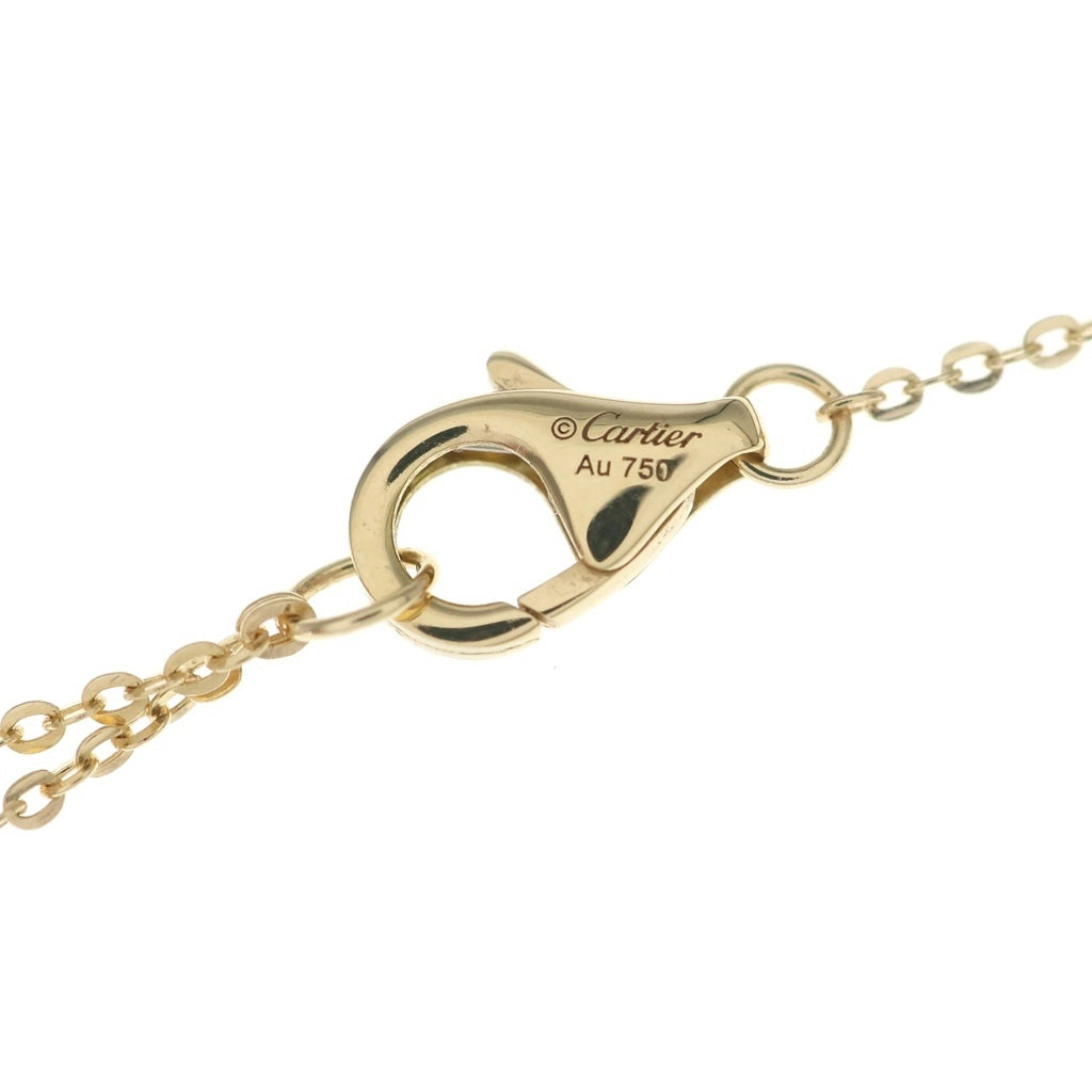 Cartier(カルティエ) トリニティ 1Pダイヤ ネックレス ペンダント チェーン イエローゴールド×ホワイトゴールド×ピンクゴールド Au750YG/PG/WG レディース