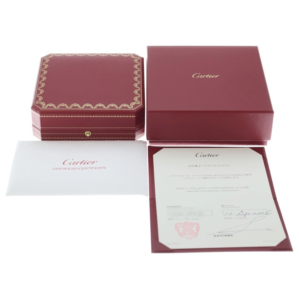 Cartier(カルティエ) トリニティ 1Pダイヤ ネックレス ペンダント チェーン イエローゴールド×ホワイトゴールド×ピンクゴールド Au750YG/PG/WG レディース