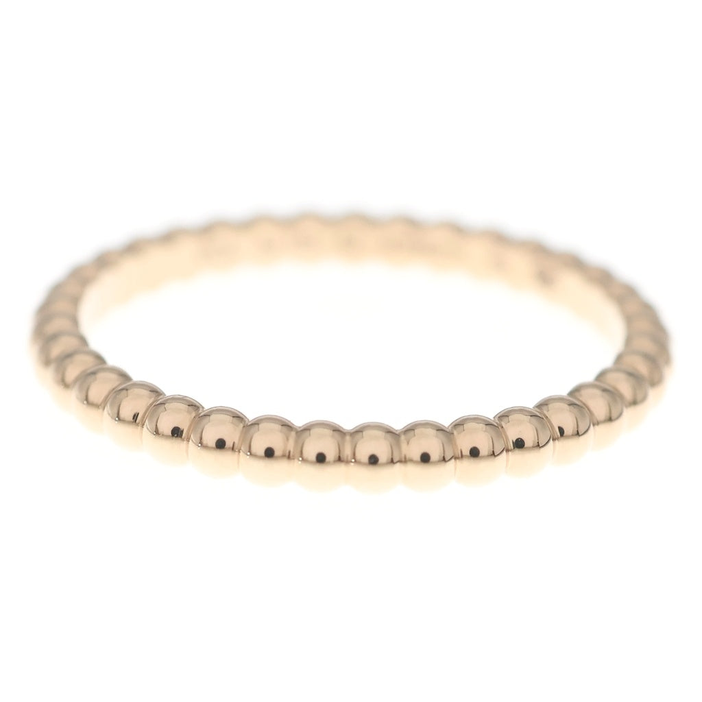 Van Cleef & Arpels(ヴァンクリーフアンドアーペル) ペルレ ミディアム リング ピンクゴールド Au750PG #52 レディース